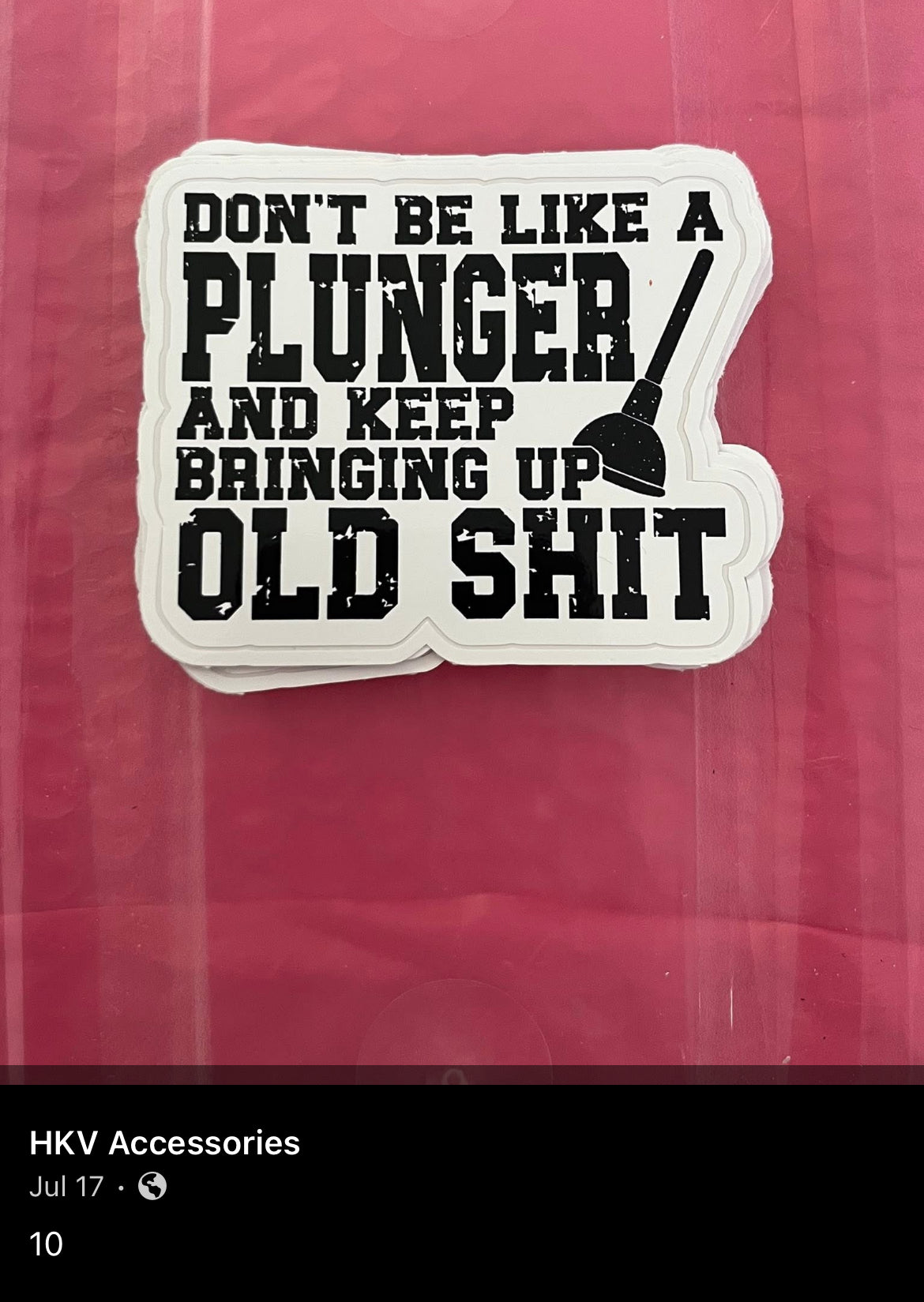 Don’t be like sticker