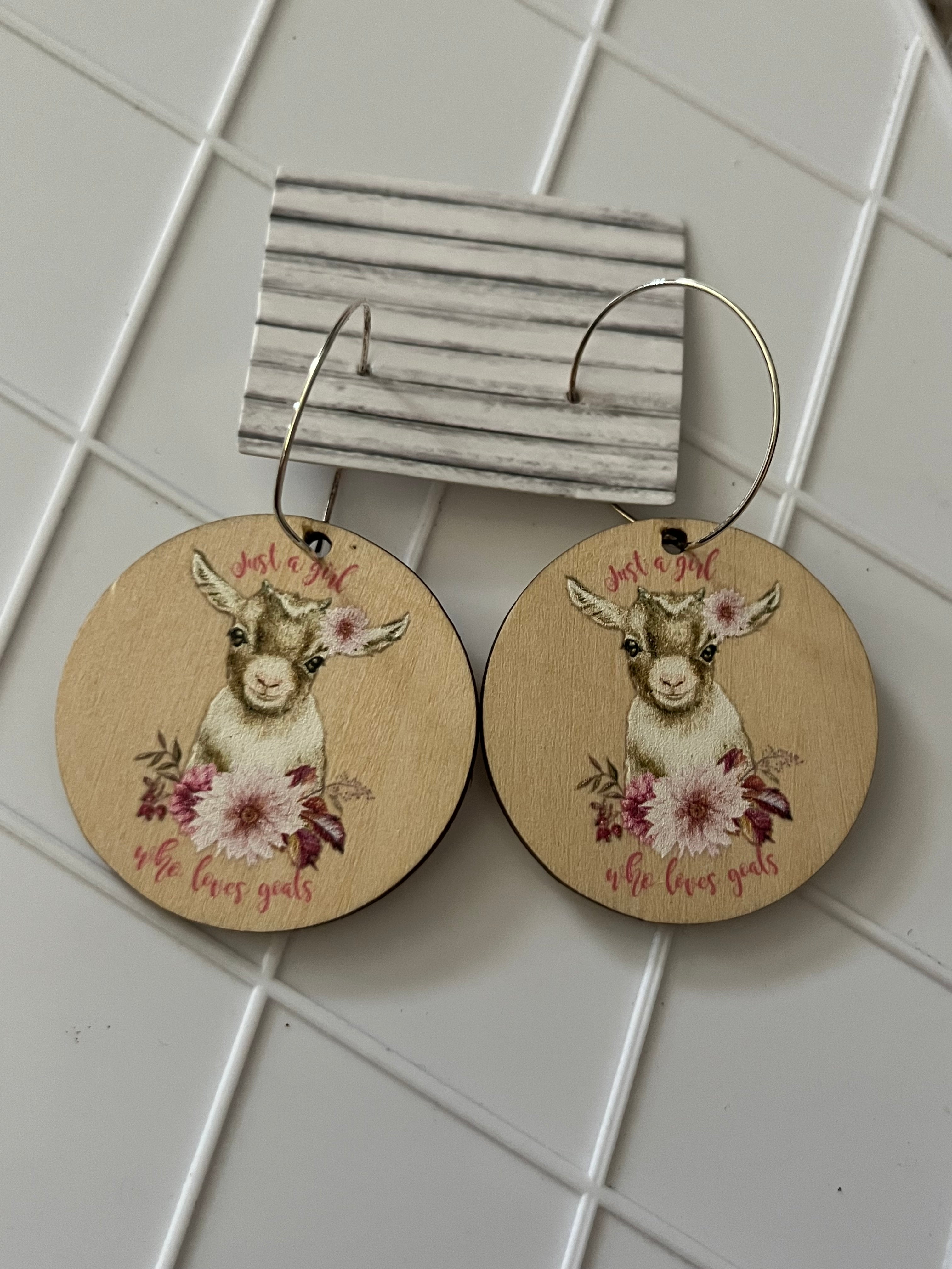 Just a girl who loves goats