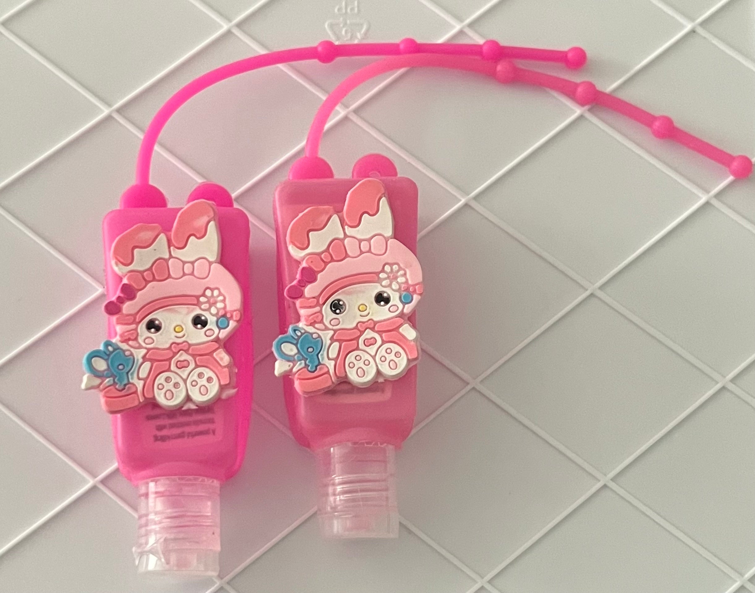 Hand sanitizer w/holder