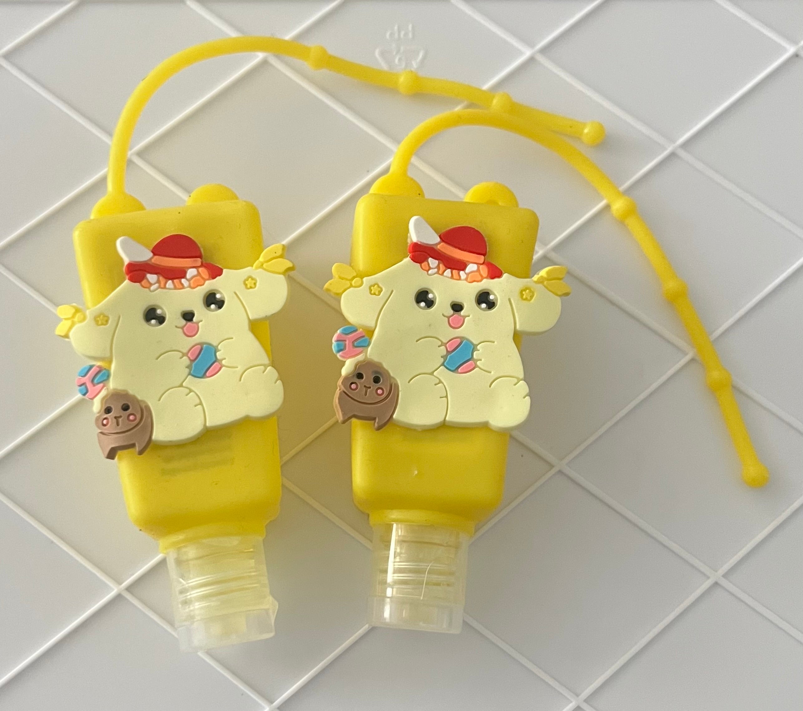 Hand sanitizer w/holder