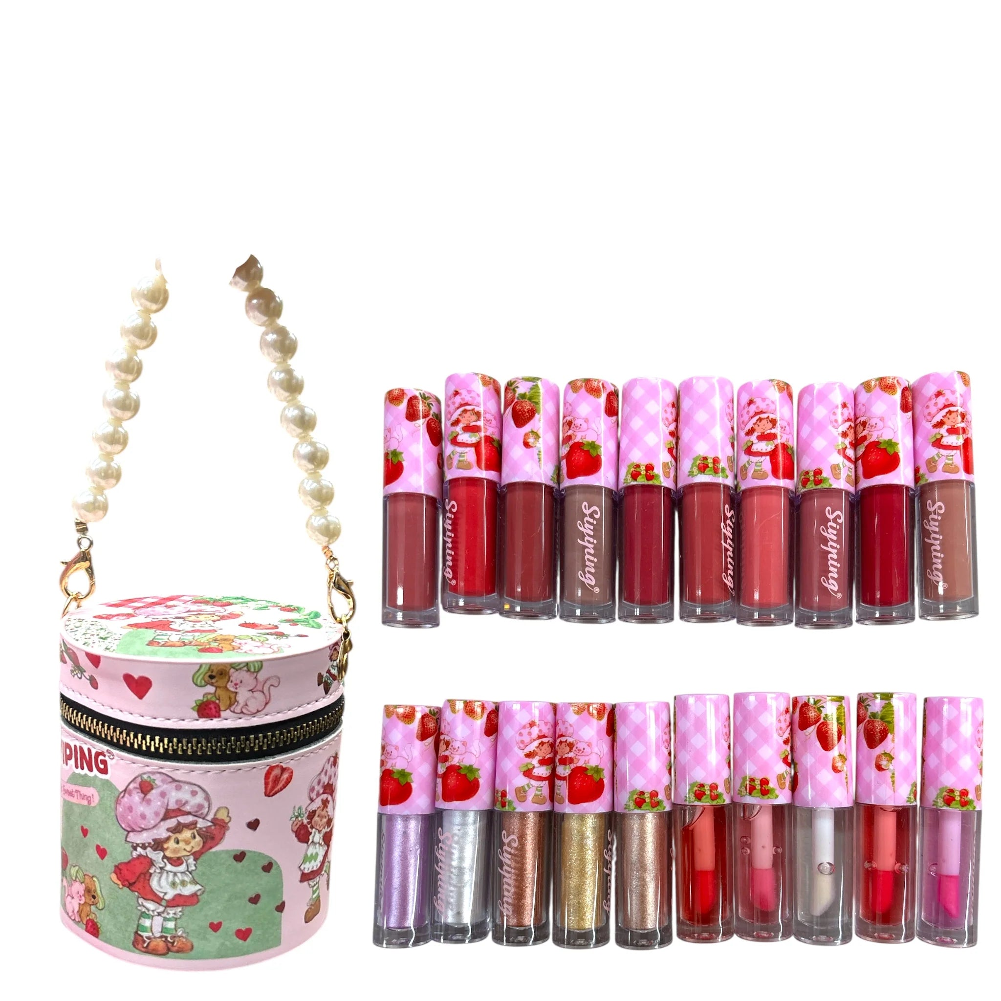 Lip gloss + carrying case