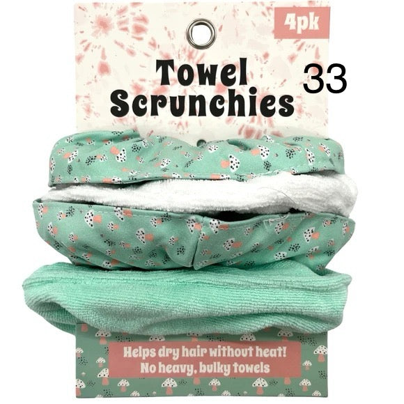 Towel Scrunchies