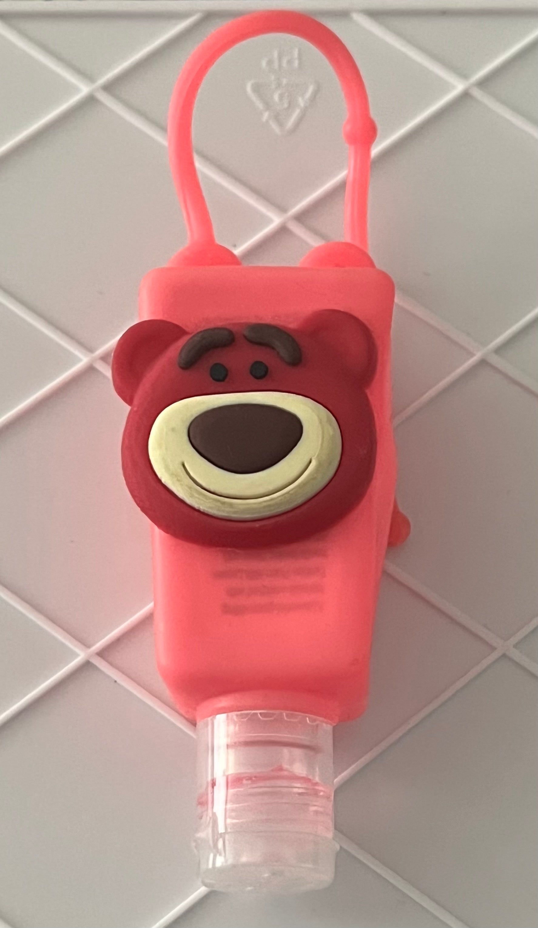 Hand sanitizer w/holder