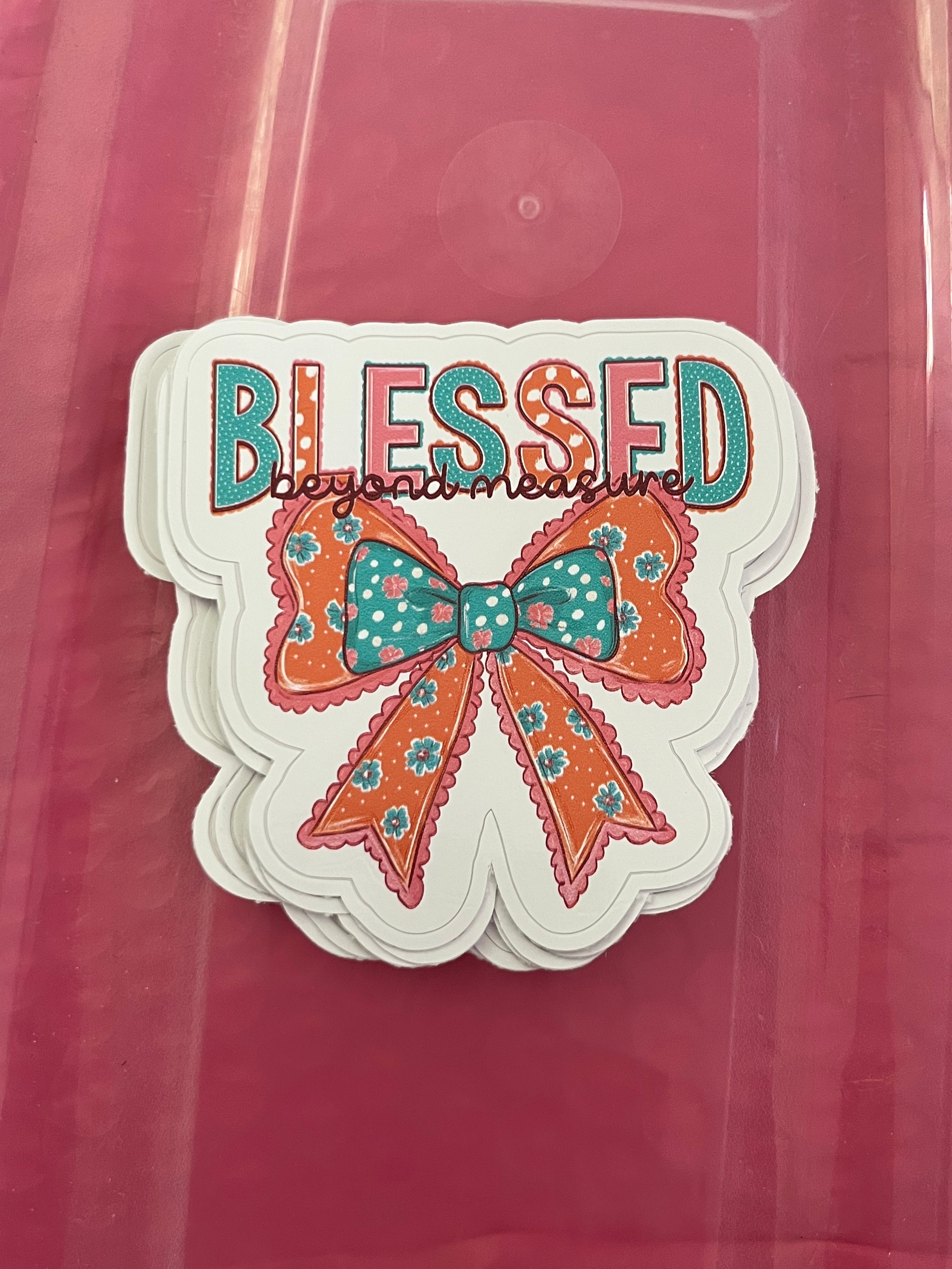 Blessed sticker
