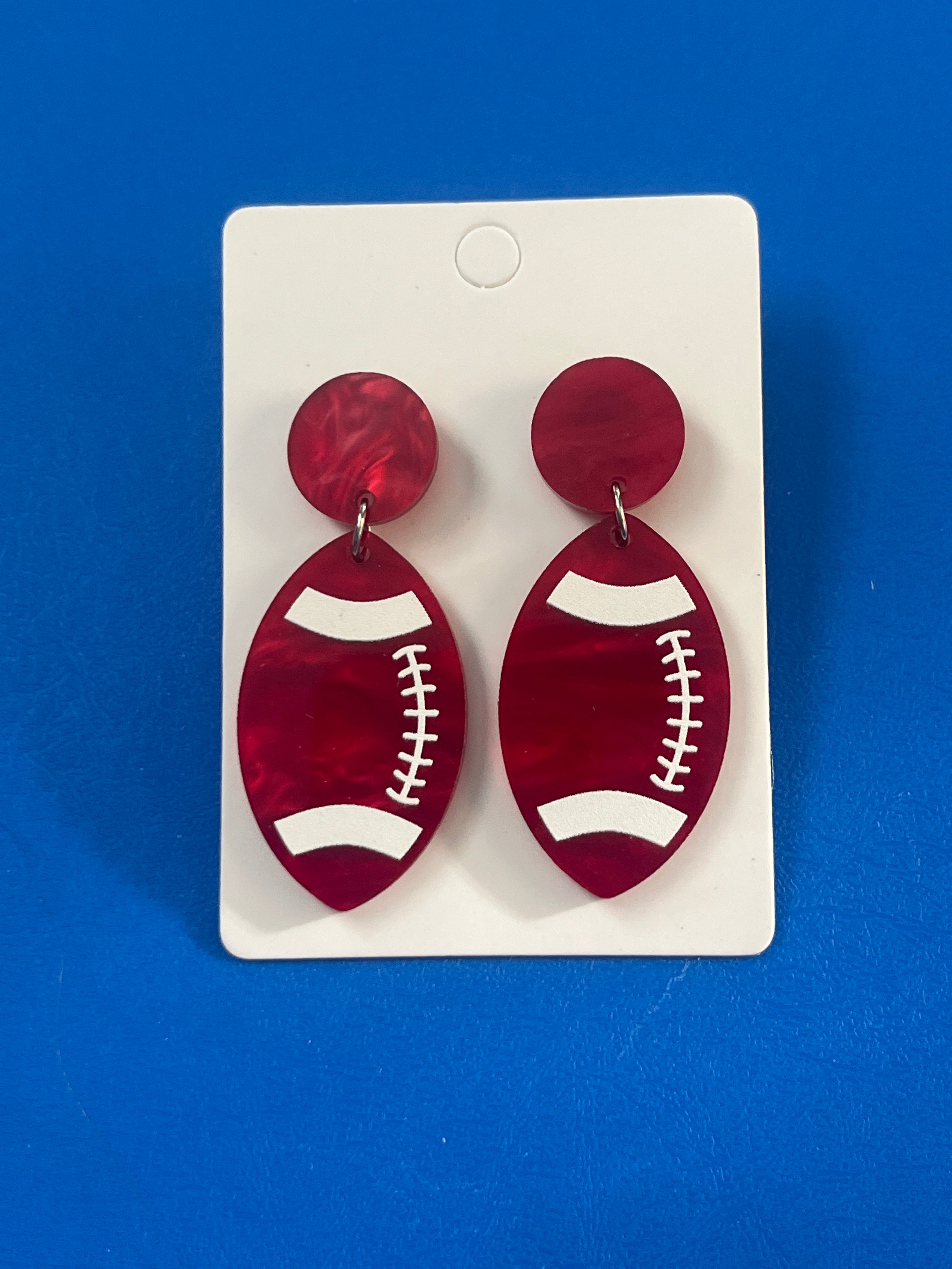 Football 🏈 dangles red shiny