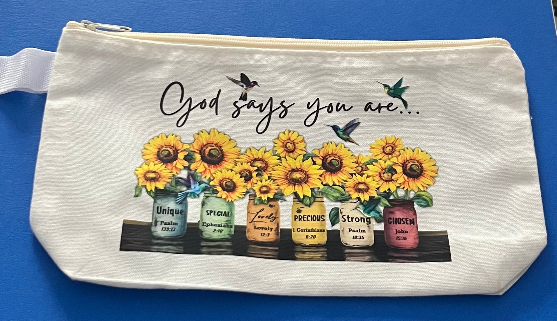 God says!!! Believe him