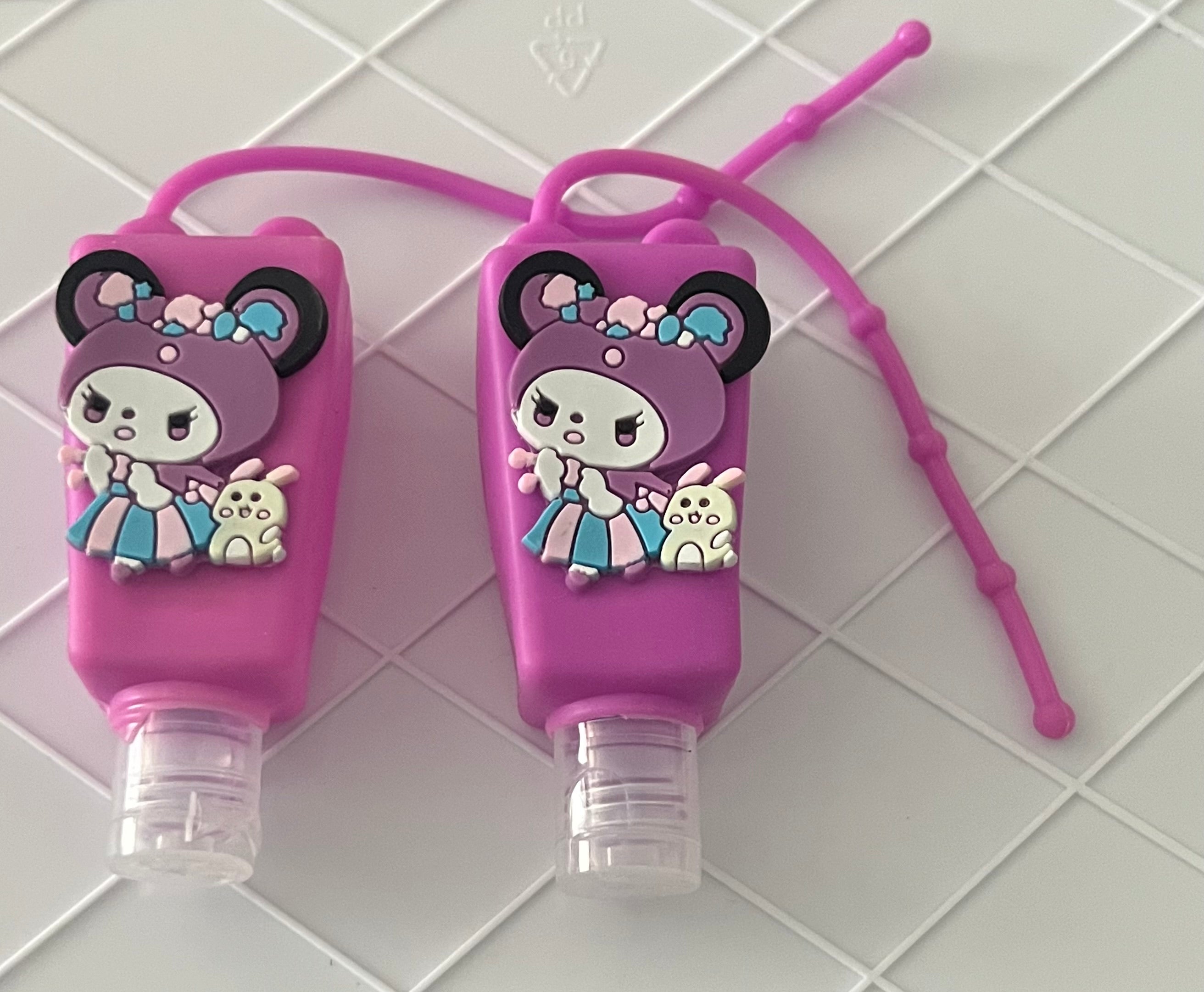Hand sanitizer w/holder
