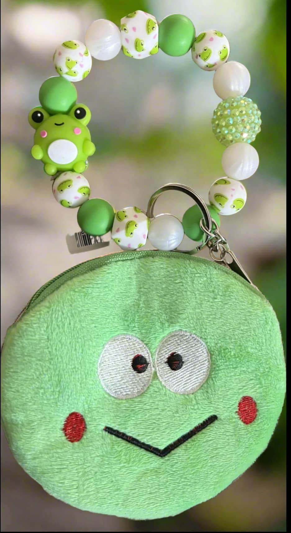 Frog 🐸 wristlet & coin bag