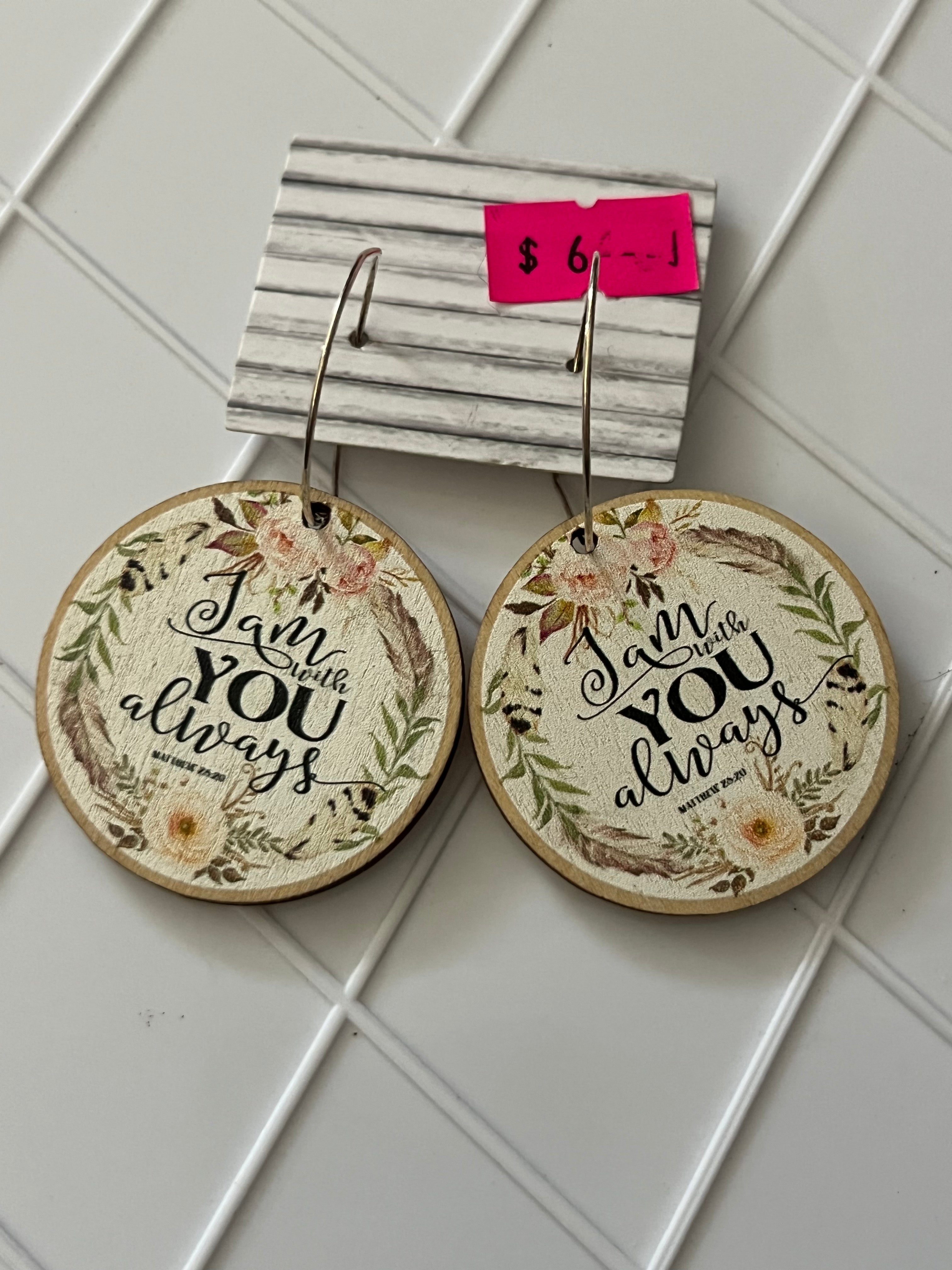 I Am with you always Matthew 28:20