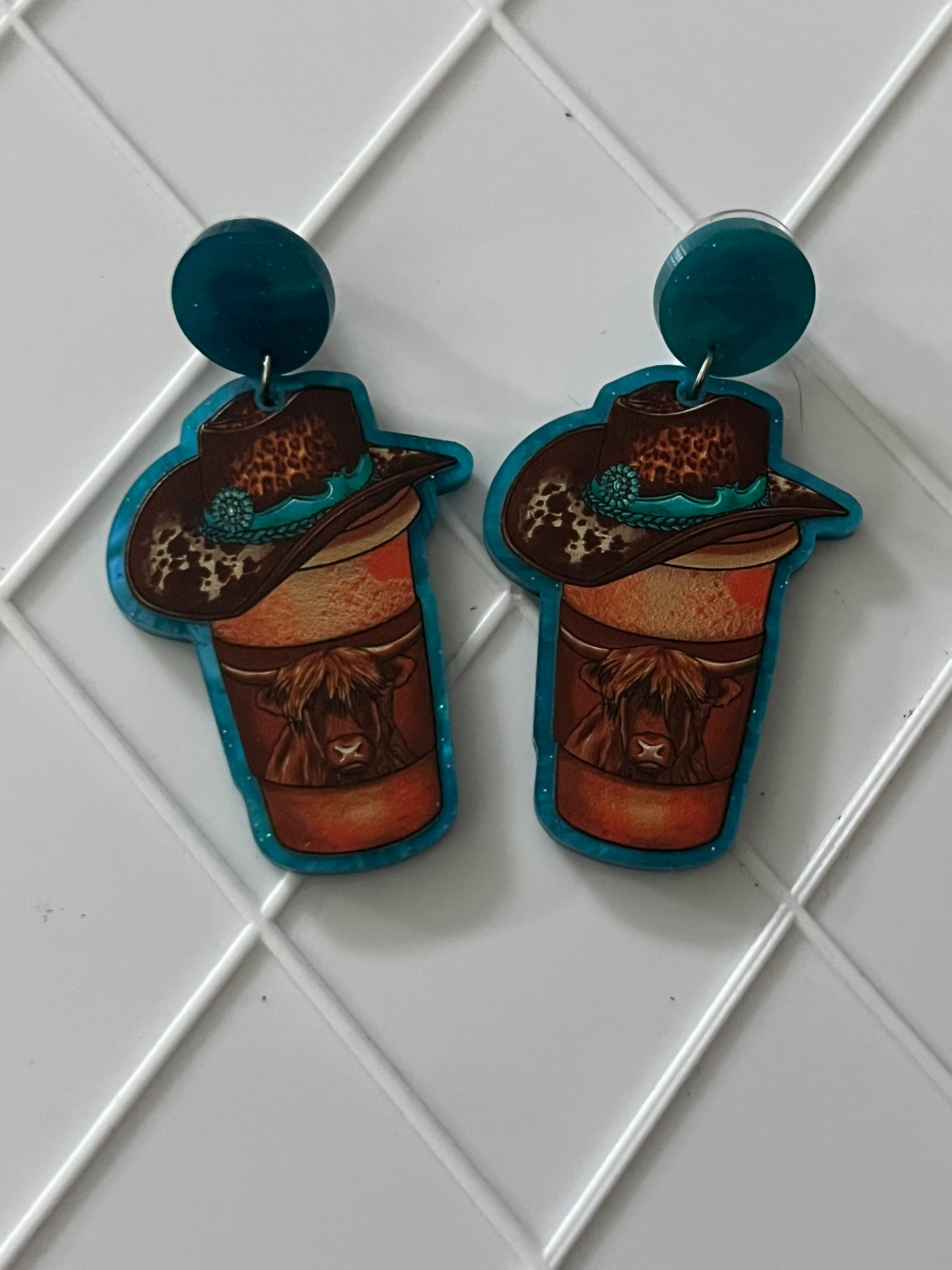 Cowboy cup dangles