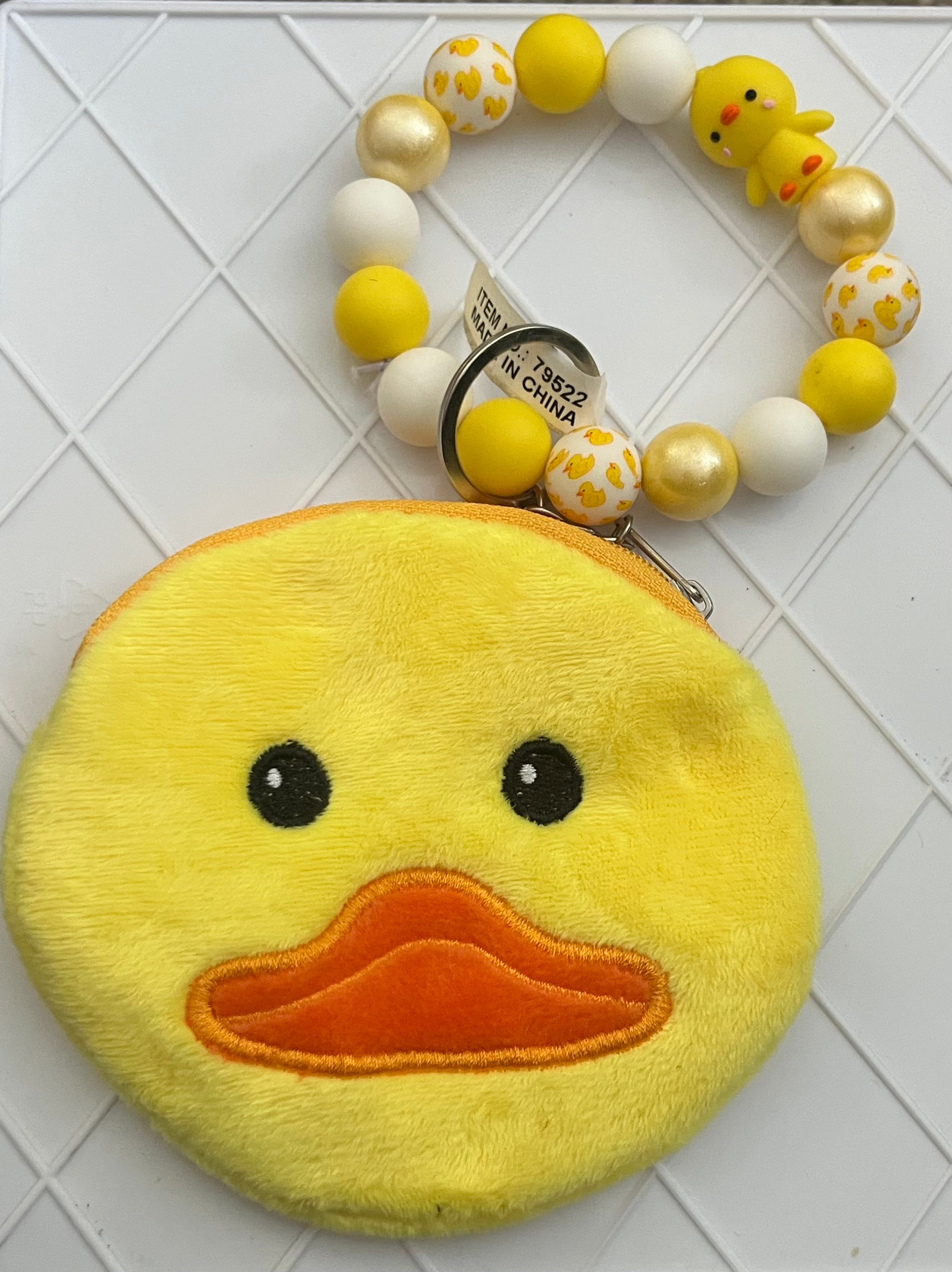 Duck wristlet/Coin Pouch